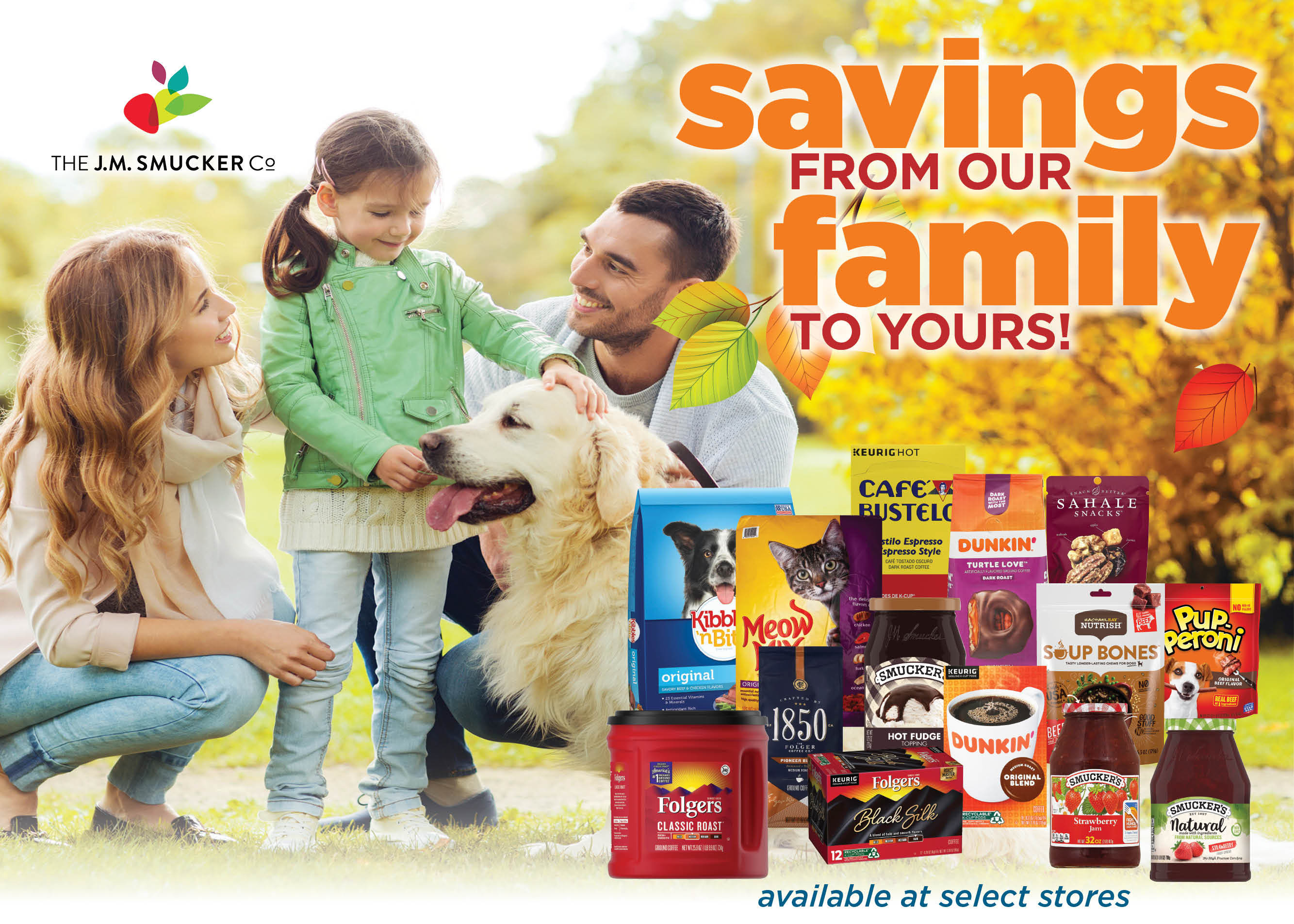 Savings from our family to yours! Smuckers